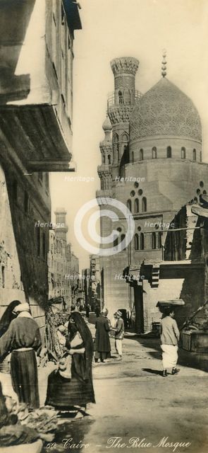 'Cairo - The Blue Mosque', c1918-c1939. Creator: Unknown.