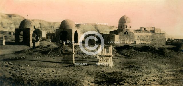 'Cairo: The Khalifa Tombs', c1918-c1939. Creator: Unknown.