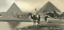 Cairo: The Pyramids c1918-c1939. Creator: Unknown