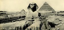 Cairo - The Sphinx c1918-c1939. Creator: Unknown