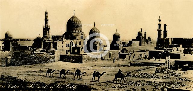 'Cairo - The Tombs of the Califs', c1918-c1939. Creator: Unknown.