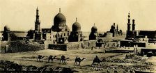 Cairo - The Tombs of the Califs c1918-c1939. Creator: Unknown
