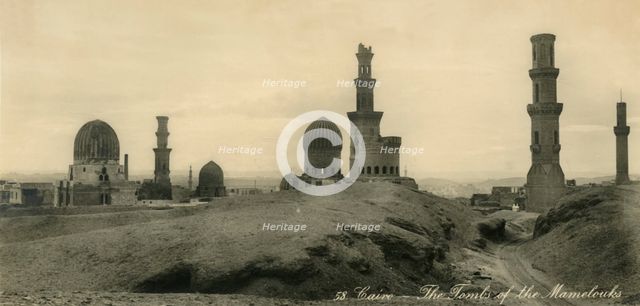 'Cairo - The Tombs of the Mamelouks', c1918-c1939. Creator: Unknown.