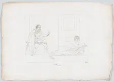 Caius Marius and the Cimbrian Soldier (Plutarch, "Marius," 39; Lucan, "Pharsalia," XI, 75-..., 1806. Creator: Johann Heinrich Lips
