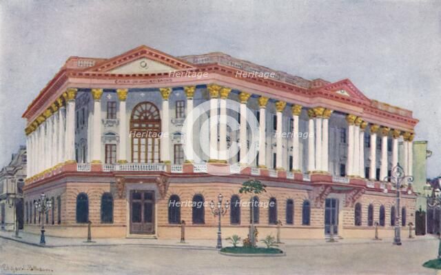 'Caixa de Amortizacao (Avenida Rio Branco)', 1914. Artist: Unknown.