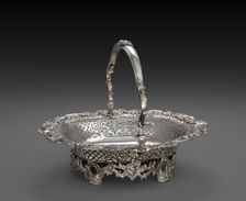 Cake Basket, 1753. Creator: Samuel Herbert (British)