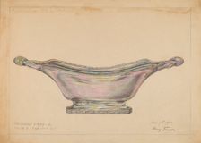 Cake Basket, 1936. Creator: Mary Berner