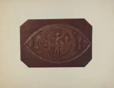 Cake Board, 1935/1942. Creator: Robert Pohle
