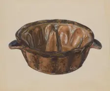 Cake Mold, 1937. Creator: Randolph Atkinson