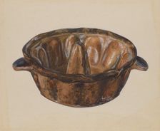 Cake Mold, 1937. Creator: Randolph Atkinson