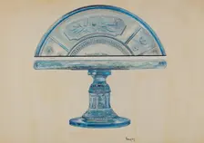 Cake Plate, c. 1936. Creator: Ralph Atkinson