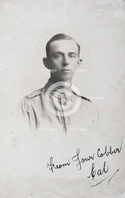 Cal, 'a cobber' of Bernard Laurence 'Barney' Nugent. Creator: Murphy.