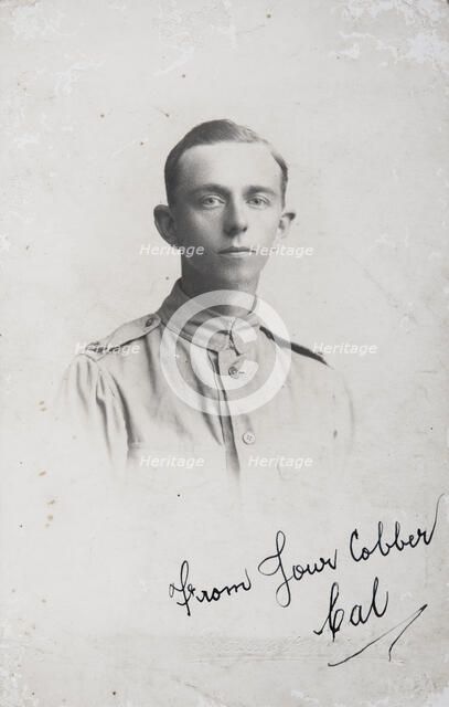 Cal, 'a cobber' of Bernard Laurence 'Barney' Nugent. Creator: Murphy.