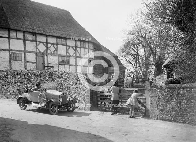 Calcott open tourer, Wantage, Oxfordshire, c1920s. Artist: Bill Brunell.