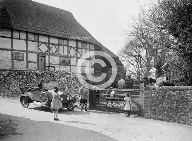 Calcott open tourer, Wantage, Oxfordshire, c1920s. Artist: Bill Brunell.