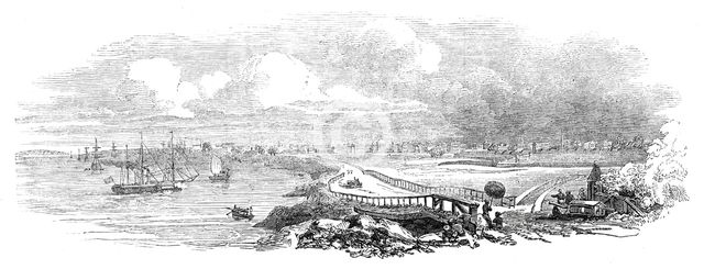 Calcutta - Arrival of the new Governor-General, 1844. Creator: Unknown.