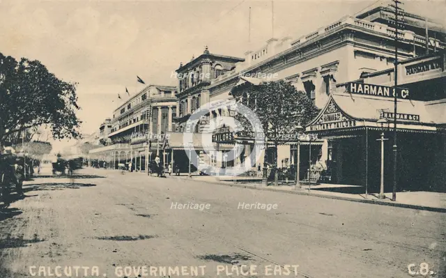 'Calcutta. Government Place East', c1920. Creator: Unknown.