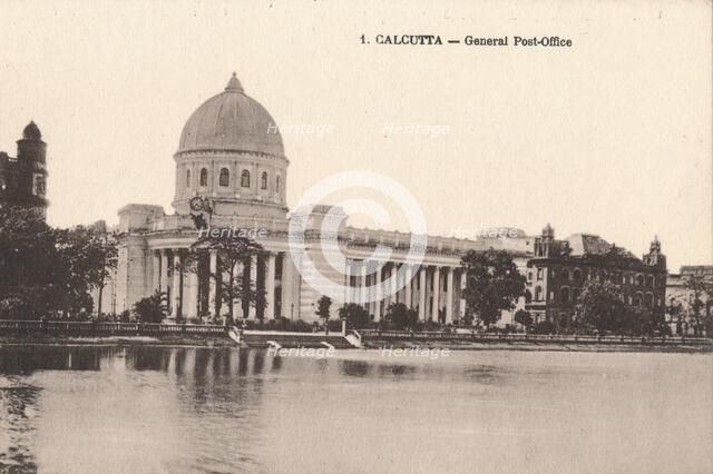 'Calcutta - General Post-Office', c1900. Artist: Unknown.
