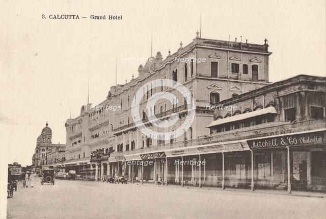 'Calcutta - Grand Hotel', c1905. Artist: Unknown.