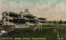 Calcutta. Grand Stand Racecourse c1930s. Creator: Unknown