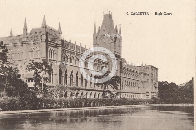 'Calcutta - High Court', c1900. Artist: Unknown.
