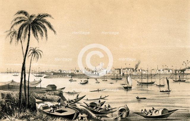 Calcutta, India, 1847. Artist: Unknown