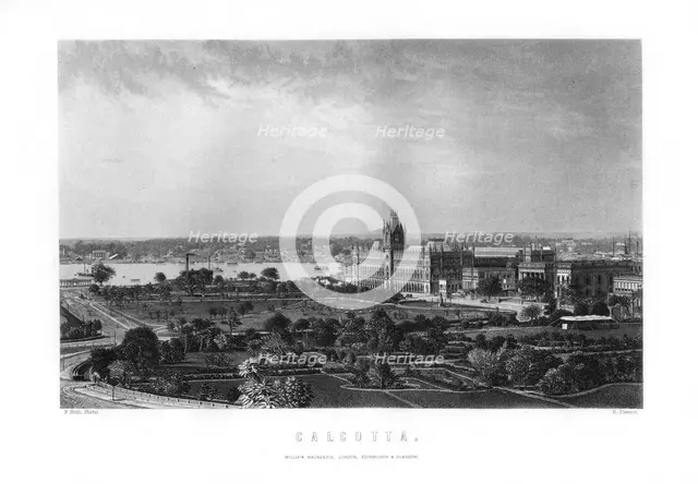 Calcutta, India, 1893.Artist: R Dawson