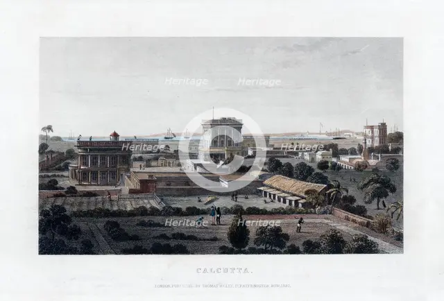 Calcutta, India, 1837. Artist: Unknown