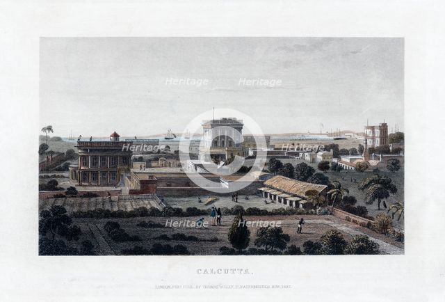 Calcutta, India, 1837. Artist: Unknown