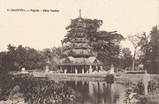 Calcutta - Pagoda - Eden Garden c1900