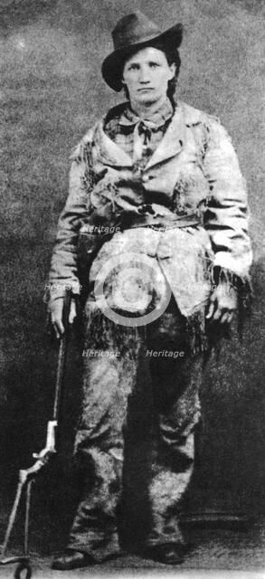 Calamity Jane, General Crook's scout, c1870-1876 (1954). Artist: Unknown