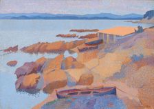 Calanque des Antibois, 1891/1892. Creator: Henri-Edmond Cross