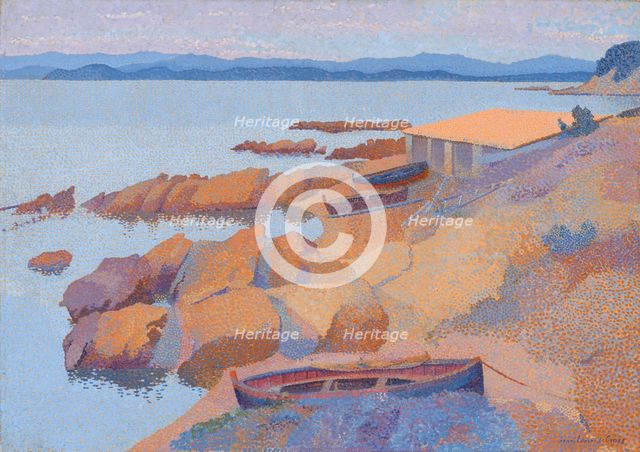 Calanque des Antibois, 1891/1892. Creator: Henri-Edmond Cross.