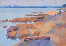 Calanque des Antibois, 1891/1892. Creator: Henri-Edmond Cross