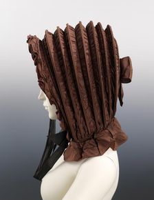 Calash, American, ca. 1840. Creator: Unknown