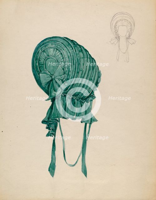 Calash, c. 1936. Creator: Esther Peck.