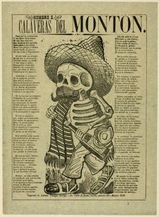 Calavera of the Masses, no. 2, c. 1910. Creator: José Guadalupe Posada