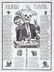 Calavera Tapatia, 1910