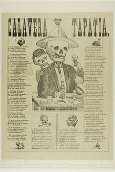 Calavera Tapatia, n.d. Creator: Manuel Manilla