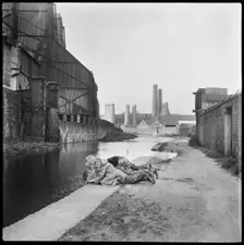 Caldon Canal, Joiner's Square, Hanley, Stoke-on-Trent, Staffordshire, 1965-1968. Creator: Eileen Deste