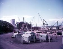 Calder Hall Atomic Power Station, Calder Bridge, Cumberland, c1955. Creator: Arthur Charles Kirby Ware