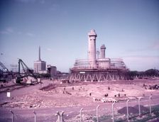 Calder Hall Atomic Power Station, Calder Bridge, Cumberland, c1955. Creator: Arthur Charles Kirby Ware