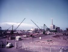 Calder Hall Atomic Power Station, Calder Bridge, Cumberland, c1955. Creator: Arthur Charles Kirby Ware