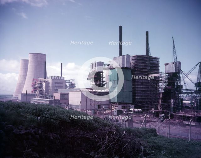 Calder Hall Atomic Power Station, Calder Bridge, Cumberland, c1955. Creator: Arthur Charles Kirby Ware.