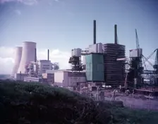 Calder Hall Atomic Power Station, Calder Bridge, Cumberland, c1955. Creator: Arthur Charles Kirby Ware