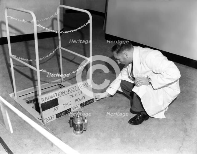 Calderhall atomic power station, 1956. Creator: Arthur Charles Kirby Ware.