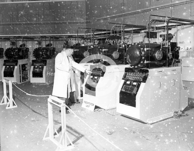 Calderhall atomic power station, c1955.  Creator: Arthur Charles Kirby Ware.