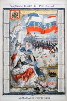 Calendar for 1898. Creator: F Meaulle
