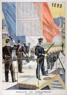 Calendar for 1899. Creators: F Meaulle, Rudaux