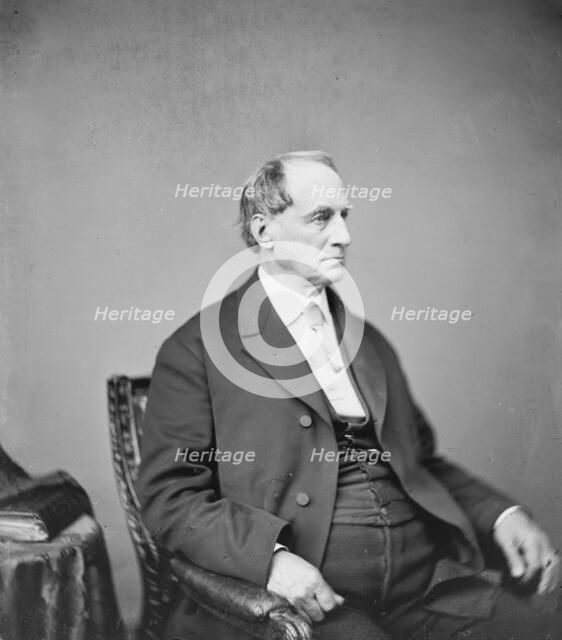 Caleb Cushing of Massachusetts, between 1865 and 1880. Creator: Unknown.